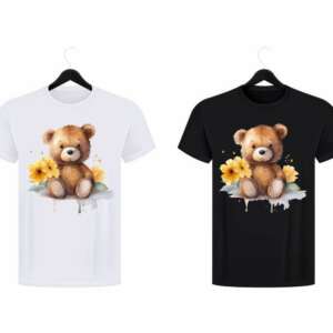 Μπλούζα με στάμπα αρκουδάκι