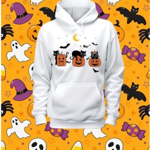 Φούτερ Halloween Cute Kitty