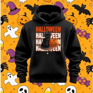 Φούτερ Halloween Witch cat