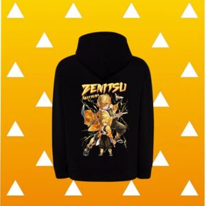 Φούτερ Zenitsu Agatsuma - Demon Slayer !!